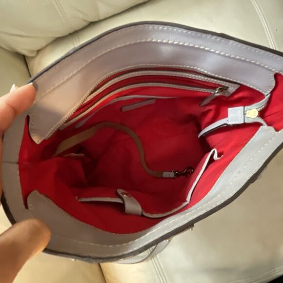 Dooney & Bourke Gray Tote Bag - Picture 8 of 16